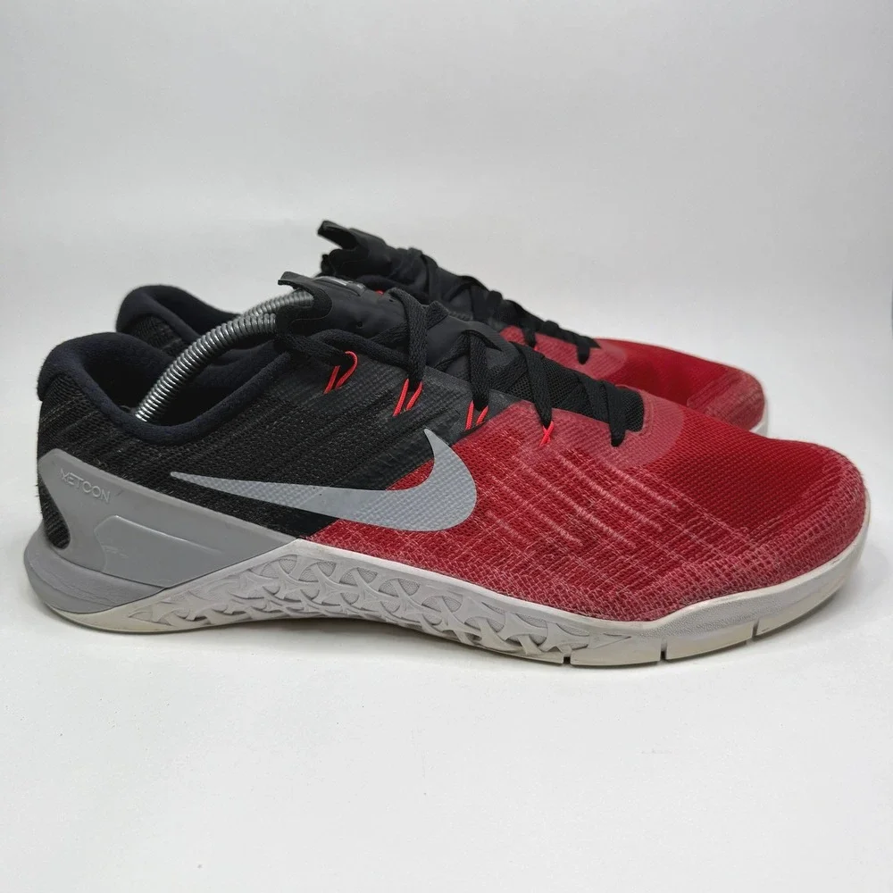 Nike Metcon 3 University Red Training Shoes Mens 12 852928-600